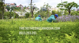 CHĂM SÓC DUY TU CẢNH QUAN CÔNG VIÊN TẠI QUẢNG NINH