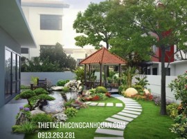 THIẾT KẾ THI CÔNG TIỂU CẢNH SÂN VƯỜN ĐƠN GIẢN TẠI HẠ LONG