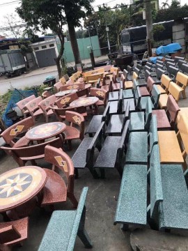 Cung cấp bàn ghế đá giá rẻ tại xưởng Phường Hà Khẩu Hạ Long/0967.529.668