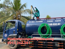 HÚT BỂ PHỐT GIÁ RẺ KHU VỰC NỘI THÀNH HẠ LONG LIÊN HỆ: 0913.263.281