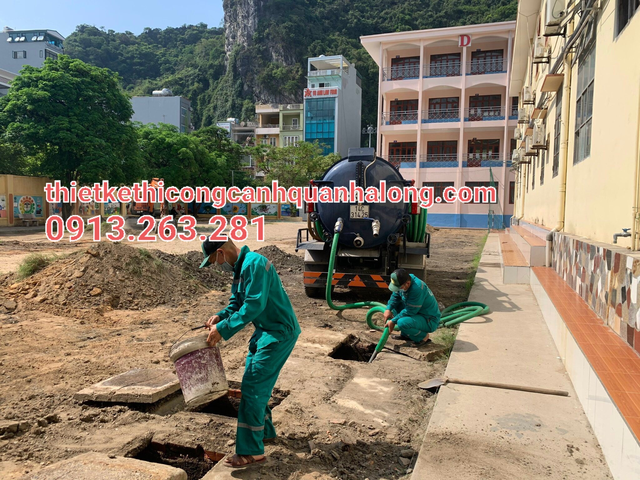 HÚT NƯỚC THẢI SINH HOẠT TẠI ĐỊA BÀN THÀNH PHỐ UÔNG BÍ LIÊN HỆ: 0913.263.281